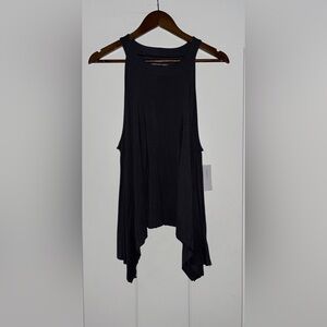 American Eagle Soft & Sexy Cold Shoulder Sleeveless Asymmetric Top Women XL NEW